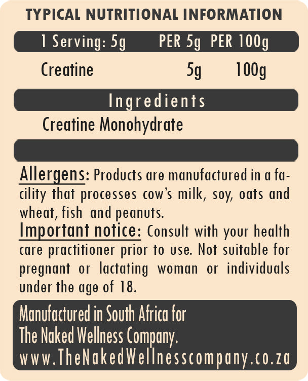 Pure Creatine Monohydrate
